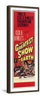 The Greatest Show on Earth, 1967-null-Framed Premium Giclee Print