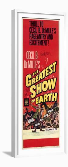 The Greatest Show on Earth, 1967-null-Framed Premium Giclee Print