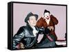 THE GREATEST SHOW ON EARTH, from left: Charlton Heston, James Stewart, 1952-null-Framed Stretched Canvas