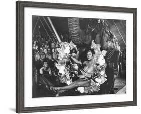 The Greatest Show On Earth, Gloria Grahame, Lyle Bettger, 1952-null-Framed Photo