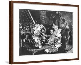 The Greatest Show On Earth, Gloria Grahame, Lyle Bettger, 1952-null-Framed Photo