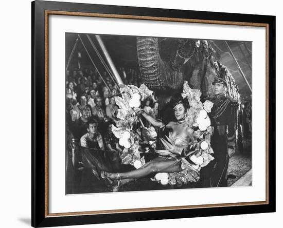 The Greatest Show On Earth, Gloria Grahame, Lyle Bettger, 1952-null-Framed Photo