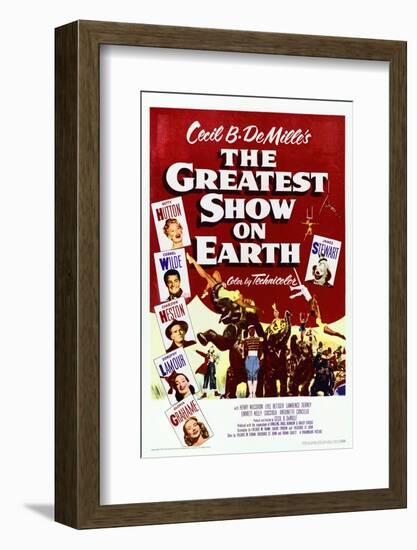 The Greatest Show on Earth-null-Framed Photo