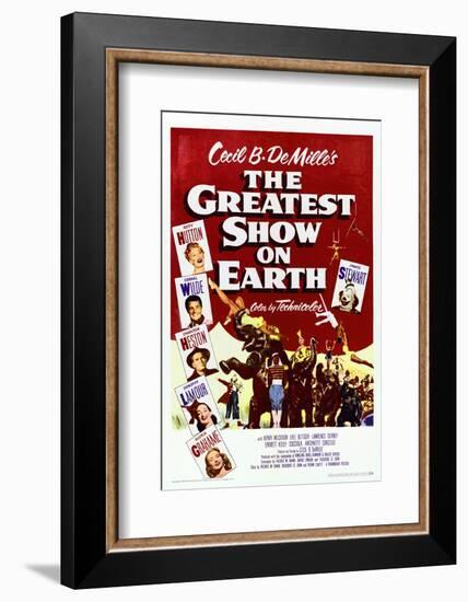 The Greatest Show on Earth-null-Framed Photo