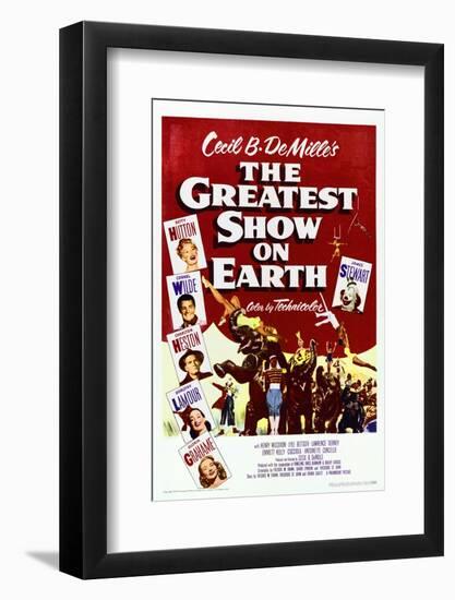 The Greatest Show on Earth-null-Framed Photo