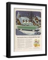 The Greatest Story an Automobile Ever Told-null-Framed Art Print