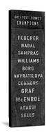 The Greatest Tennis Champions-The Vintage Collection-Stretched Canvas