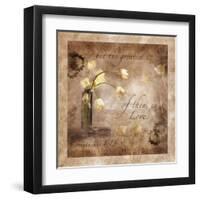 The Greatest Virtue is Love-null-Framed Art Print