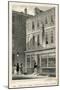 The Grecian Coffee House, Devereux Court, Strand, Featuring a Bust of Ben Johnson-null-Mounted Giclee Print