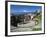 The Greek Amphitheatre and Mount Etna, Taormina, Sicily, Italy, Europe-Stuart Black-Framed Photographic Print