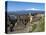 The Greek Amphitheatre and Mount Etna, Taormina, Sicily, Italy, Europe-Stuart Black-Stretched Canvas