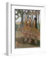 The Greek Dance, C.1881-Edgar Degas-Framed Giclee Print