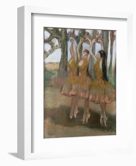 The Greek Dance, C.1881-Edgar Degas-Framed Giclee Print