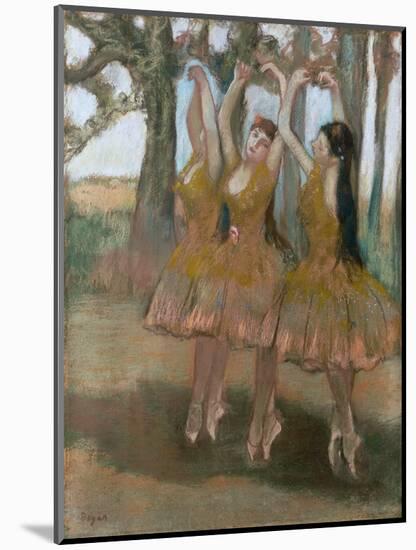 The Greek Dance, C.1881-Edgar Degas-Mounted Giclee Print