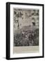 The Greek Easter at Jerusalem, the Ceremony of Washing the Feet-null-Framed Giclee Print