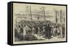 The Greek Frontier Question, Greek Volunteers Leaving Galatz for their Own Country-null-Framed Stretched Canvas