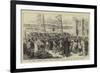 The Greek Frontier Question, Greek Volunteers Leaving Galatz for their Own Country-null-Framed Giclee Print