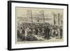 The Greek Frontier Question, Greek Volunteers Leaving Galatz for their Own Country-null-Framed Giclee Print