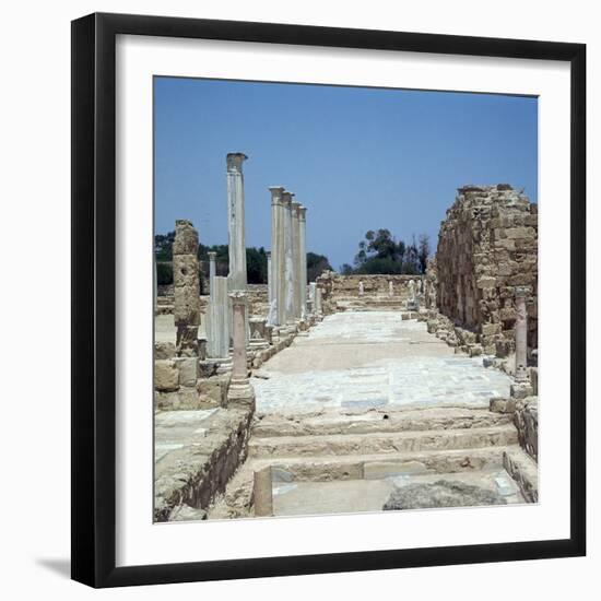 The Greek Gymnasium in Salamis-CM Dixon-Framed Photographic Print