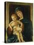 The Greek Madonna and Child-Giovanni Bellini-Stretched Canvas