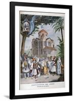 The Greek Pavilion at the Universal Exhibition of 1900, Paris, 1900-null-Framed Giclee Print