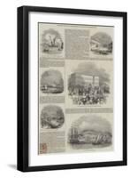 The Greek Revolution, Steam Excursion from England to Constantinople-null-Framed Giclee Print