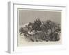 The Greek Rout, an Incident of the Stampede on the Road to Larissa-William Small-Framed Giclee Print