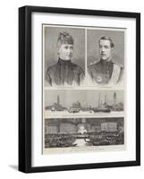 The Greek Royal Wedding at Athens-null-Framed Giclee Print