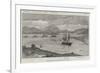 The Greek Squadron Entering the Bay of Salamis-null-Framed Giclee Print