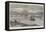 The Greek Squadron Entering the Bay of Salamis-null-Framed Stretched Canvas