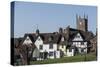 The Green and St. Mary's Church, Marlborough, Wiltshire, England, United Kingdom-Rolf Richardson-Stretched Canvas