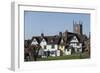 The Green and St. Mary's Church, Marlborough, Wiltshire, England, United Kingdom-Rolf Richardson-Framed Photographic Print