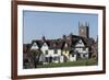 The Green and St. Mary's Church, Marlborough, Wiltshire, England, United Kingdom-Rolf Richardson-Framed Photographic Print