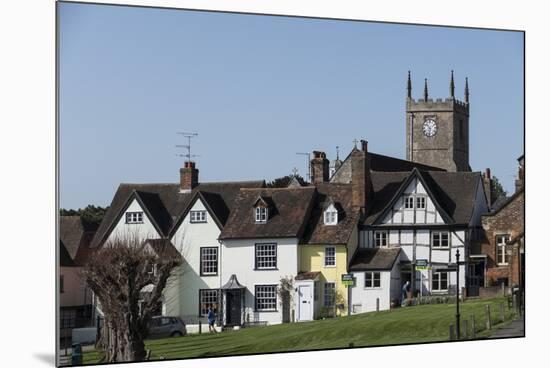 The Green and St. Mary's Church, Marlborough, Wiltshire, England, United Kingdom-Rolf Richardson-Mounted Photographic Print