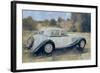 The Green and White Bentley at Althorp-Peter Miller-Framed Giclee Print