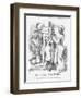 The Green-Backed Monster, 1865-John Tenniel-Framed Giclee Print