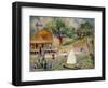 The Green Beach Cottage, Bellport, Long Island, C.1911-1916-William James Glackens-Framed Giclee Print