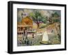 The Green Beach Cottage, Bellport, Long Island, C.1911-1916-William James Glackens-Framed Giclee Print