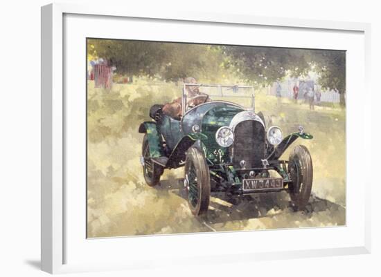 The Green Bentley at Althorp, 1994-Peter Miller-Framed Giclee Print