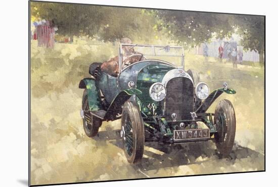 The Green Bentley at Althorp, 1994-Peter Miller-Mounted Giclee Print