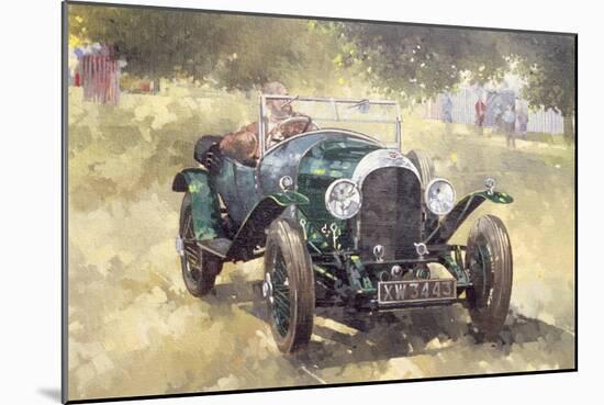 The Green Bentley at Althorp, 1994-Peter Miller-Mounted Giclee Print