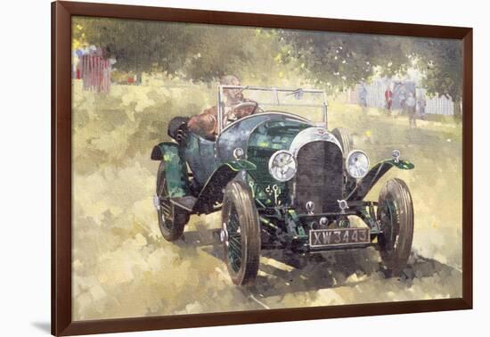 The Green Bentley at Althorp, 1994-Peter Miller-Framed Giclee Print