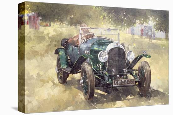 The Green Bentley at Althorp, 1994-Peter Miller-Stretched Canvas