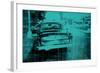 The Green Car-David Studwell-Framed Giclee Print