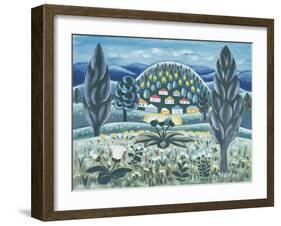 The Green Dreams, 1967-Radi Nedelchev-Framed Giclee Print