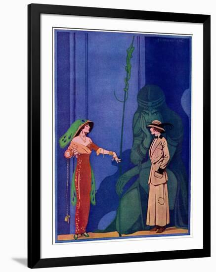 The Green Eyed Monster, 1913-Casavant-Framed Giclee Print