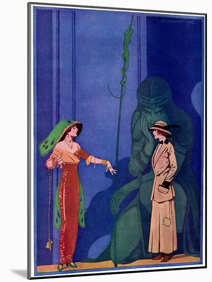 The Green Eyed Monster, 1913-Casavant-Mounted Giclee Print