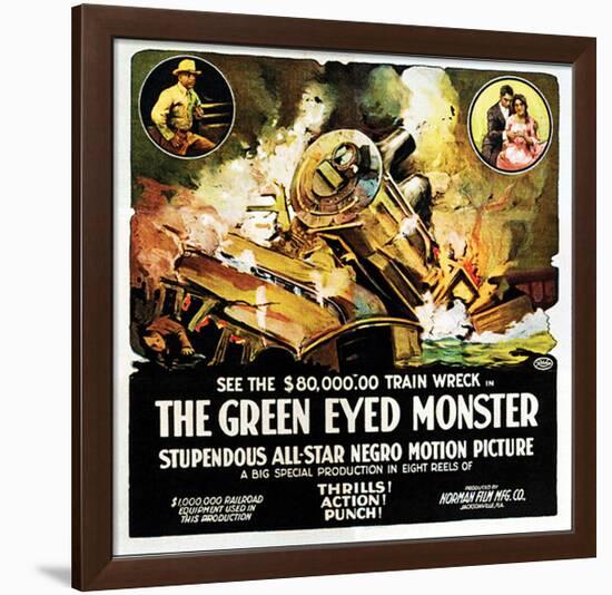 The Green Eyed Monster - 1919-null-Framed Giclee Print