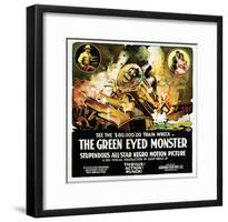 The Green Eyed Monster - 1919-null-Framed Giclee Print