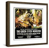 The Green Eyed Monster - 1919-null-Framed Giclee Print